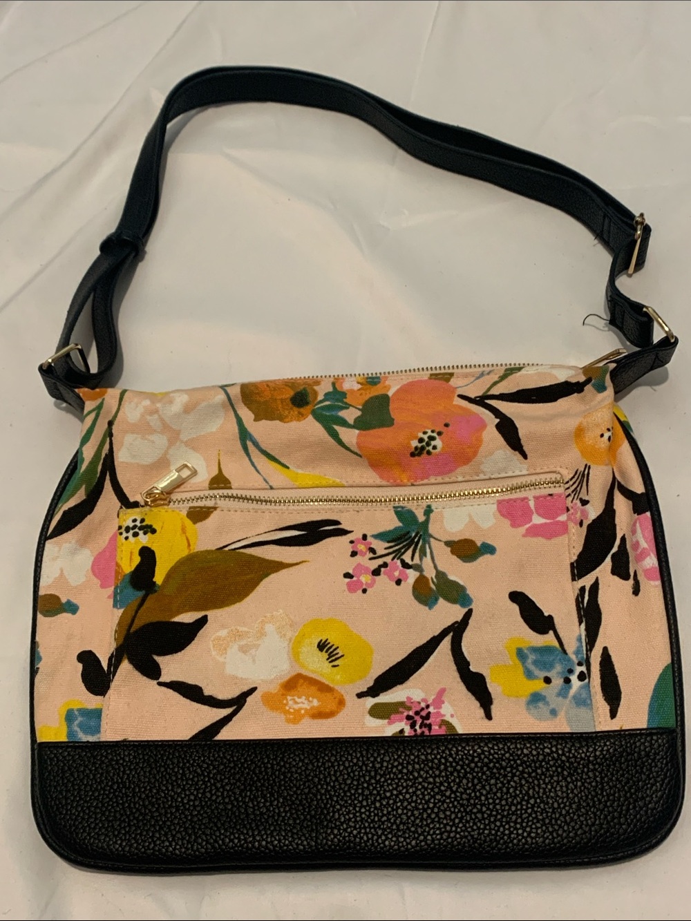 a new day Multicolor Floral Canvas Crossbody